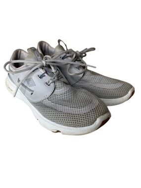 Sperry Top-Sider Women's 7 Seas 3-Eye Gray Boat Shoes Sneakers Size 7
